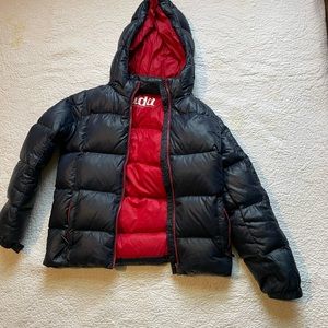 Add Down Boys Navy Down Jacket L
